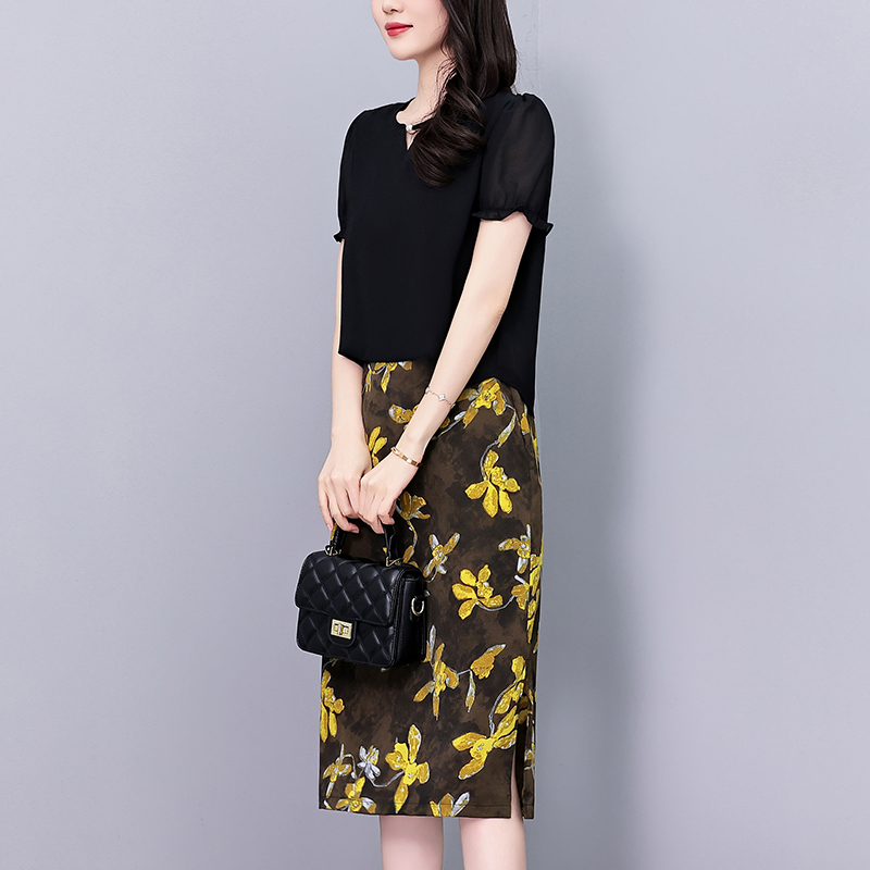 1773370058591_YB4xzm.jpg Plus Size Women's Short Sleeve A-Line Midi Dress Summer Party Wear