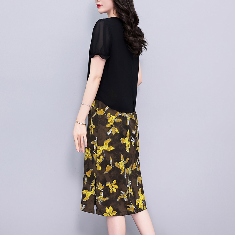 1773370061394_PfXiBo.jpg Plus Size Women's Short Sleeve A-Line Midi Dress Summer Party Wear