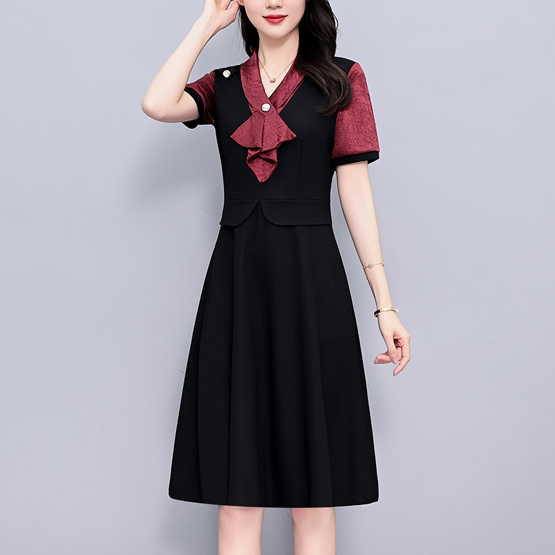 1773370673995_w0NYHi.jpg Plus Size Women's Short Sleeve A-Line Dress Summer 2026