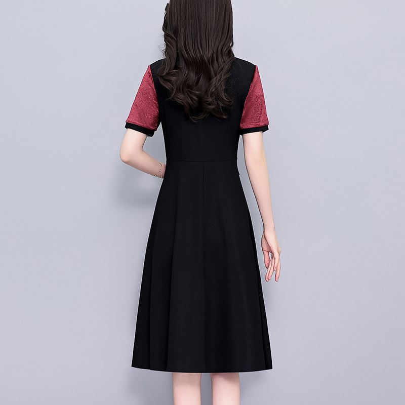 1773370676515_XjfUlL.jpg Plus Size Women's Short Sleeve A-Line Dress Summer 2026
