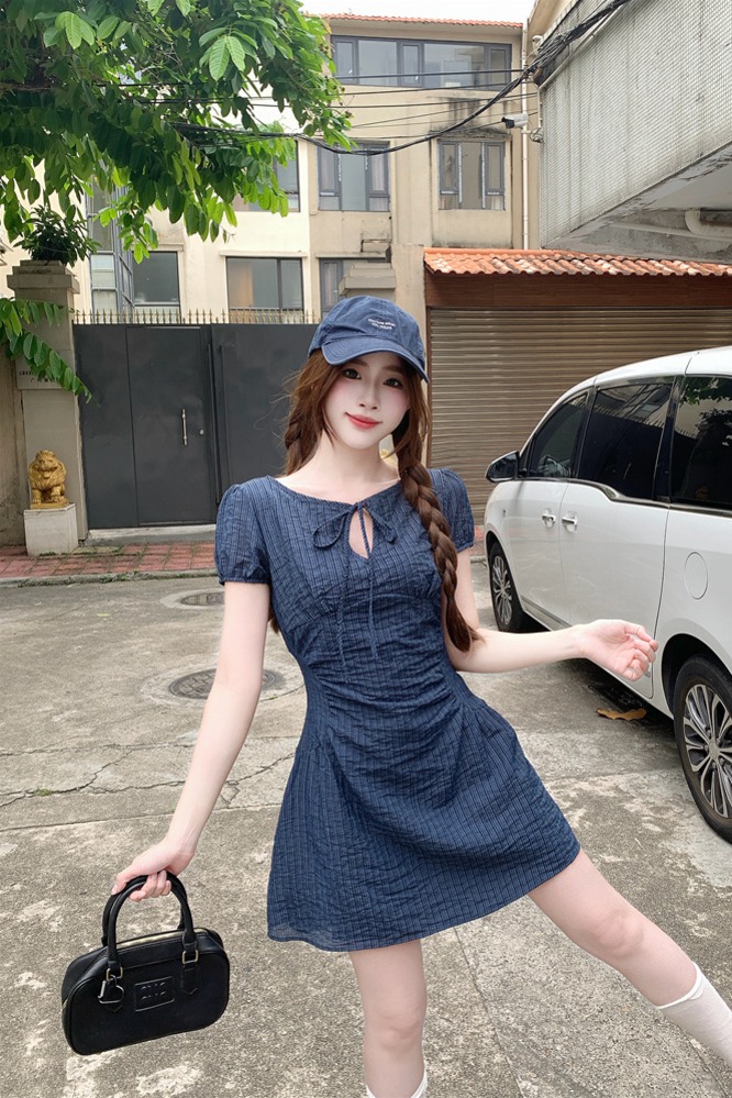 1778861133159_Xta0jR.jpg 2026 Hollow Bow Waist-Slimming Dress